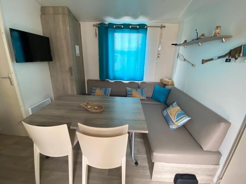 Mh148 Camping Tohapi Novela - Mobil Home 6P Climatise - ポール・ラ・ヌーヴェル エクステリア 写真